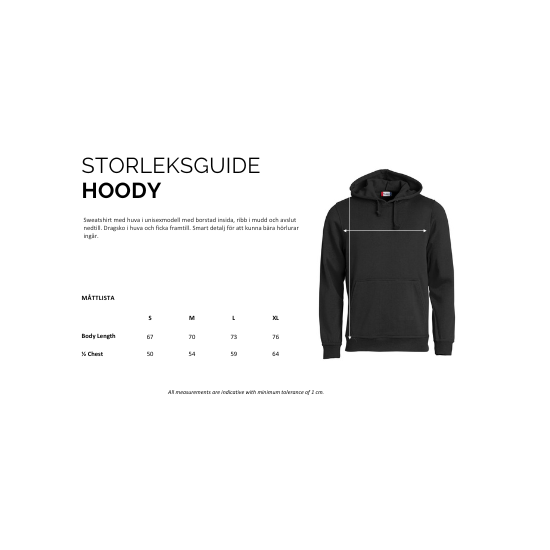 Hoodie unisex