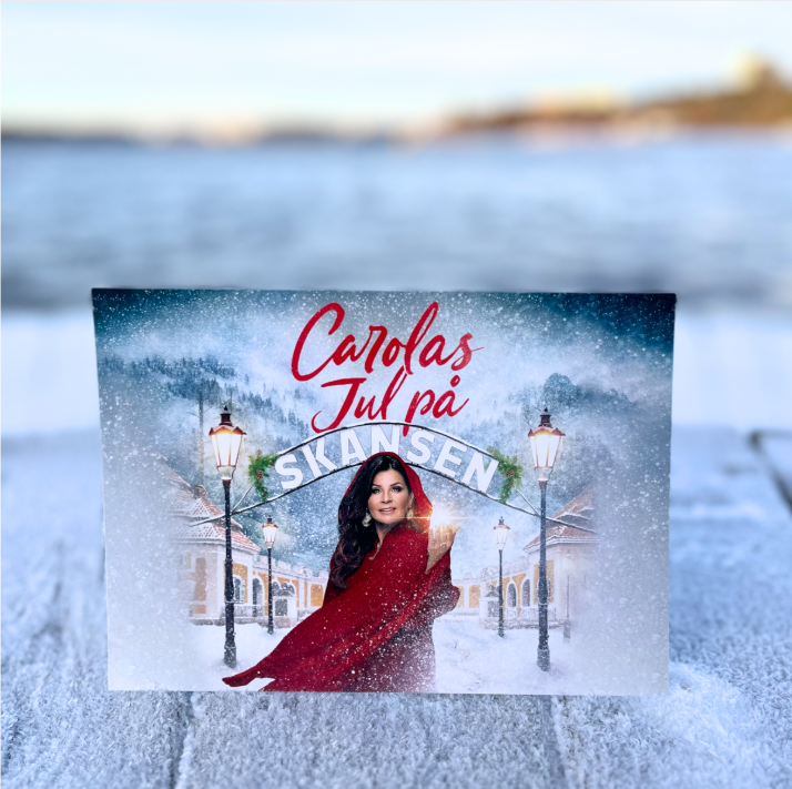 Vykort "Carolas Jul på Skansen"