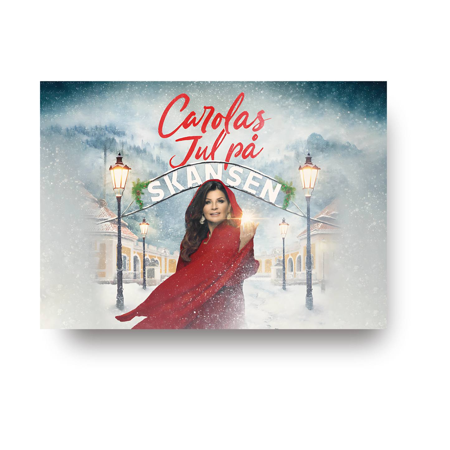 Vykort "Carolas Jul på Skansen"